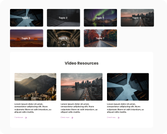 Content Component preview